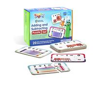 Numberblocks Adding and Subtracting Puzzle Set, Numberblocks Jigsaw Puzzle, Maths Jigsaw Puzzle, 20 Educational Puzzles in a Box, 2-Piece Puzzles,