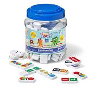 Learning Resources Numberblocks Dominoes Set, Dominos for Kids, Domino & Tile Games, Toddler Matching Game, Counting Toys, EYFS Maths Materials, Preschool Learning Activities
