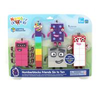 Learning Resources Numberblocks Friends 6 to 10 Educational Toys Set