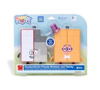 Learning Resources Numberblocks Friends Nineteen and Twenty, Ages 3+, Numberblocks Toys, Maths Learning Figures, Counting and Imaginative Play Characters, Preschool Educational Toy Set