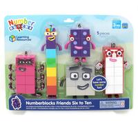 Learning Resources Numberblocks Friends Six to Ten Play Figures for Kids Aged 3+