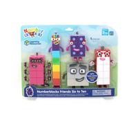 Learning Resources Numberblocks Friends Six to Ten, Play Figures, Official Collectible Figures for Kids Aged 3 and Up
