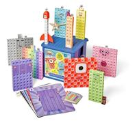 Learning Resources MathLink Cubes Activity Set Numberblocks Heroes with Zeroes, Ages 3-7, Numberblocks Toys, Builds Number Sense & 10 Times Table Skills