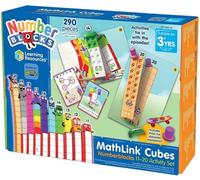 Learning Resources Mathlink® Cubes Numberblocks 11-20 Activity Set