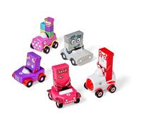 Learning Resources Numberblocks Mini Vehicles Six to Ten, Counting Toy for Toddlers, Learning Toys for Kids 3-5, Travel Game for Toddlers, Gifts for Kids, Ages 3+