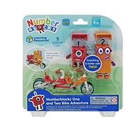 Learning Resources Number Blocks One and Two Bike Adventure 5pcs