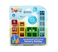 Learning Resources Numberblocks One to Five Sensory Bottles, Action Figure Set, Toy Figures & Playsets, Counting Blocks, Fidget for Kids, Sensory Resources