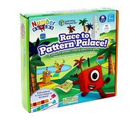 Learning Resources Numberblocks Race to Pattern Palace Board Game, A Colourful Problem Solving Adventure Game, Numberblocks Gifts, Maths Games for 3 Year Olds, Learn Counting and Colours