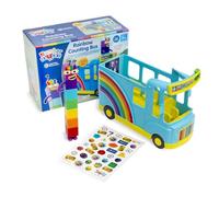 Learning Resources Numberblocks Rainbow Counting Bus, Ages 3+, Interactive Numberblocks Bus Toy Playset with Collectable Seven Figure Included, Plays 12 Songs and Sounds, CBeebies Toys