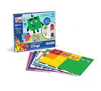 Learning Resources Reusable Clings - Numberblocks - Recreate Numbers 1 to 10 on Whiteboards