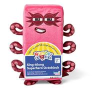 Learning Resources Numberblocks Sing-Along Superhero Octoblock, Numbers for Toddlers, Preschool Maths Learning Toys, Stuffed Animal Plushies, Counting Blocks Stuffies, Kids Birthday Gifts Ages 3+