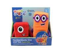Learning Resources One and Two Playful Pals Numberblocks Plush Squishy Soft Tactile Toys for Toddlers Gifts for 18 mths 1 2 3 Year Old Kids Boys & Gi
