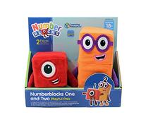 Learning Resources HM94554-UK One and Two Playful Pals, Numberblocks Plush Girls & Boys, Soft Toys for Toddlers 1-3, Ages 18 Months+, Multi