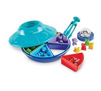 Learning Resources Oodles of Aliens, Sorting Saucer, Colour Sorting Game for 3 Year Olds +, Fine Motor Skills, Sort by Pattern, Colour & Shape, Ages 3+