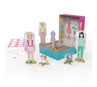 Learning Resources PaperCraft Sweet Boutique, Paper Dolls, Fashion Boutique Toy, Kids Paper Playset, Ages 3+