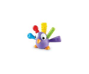 Learning Resources Pedro the Fine Motor Peacock - 6 pieces Ages 18+ months Toddler Learning Toys Montessori Toys Develops Fine Motor Skills T