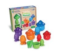 Peekaboo Gnome Homes, Ages 18 Months+, Educational Toys, Preschool Learning Activities, Toddler Learning Toys 2-4, Montessori Toys, Sustainable Toys