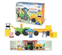 Learning Resources Peeksville Haul & Seek Tractor, Tractor Toys, Childrens Farm Toy, Barn Toys, Preschool Learning Toy, Ages 18 months+