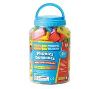 Learning Resources Phonics Dominoes - Blends & Digraphs,7.4 x 4.8 x 3.3 inches