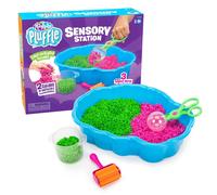 Learning Resources Playfoam Pluffle Sensory Station, Squishy, Squashy Creative Play Tactile Tray Toy for Preschool, Ages 3+, Black