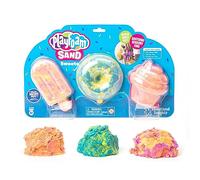 Learning Resources Playfoam Sand Sweets, Play Sand for Squishing, Mixing, Moulding and Creating, Pink, Blue and Yellow Play Sand, Never Dries Out, 3-Pack, Ages 3+