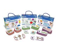 Learning Resources Preschool Puzzle Cards ABCs Counting 3Letter Words Ages 3