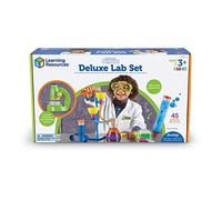 Learning Resources Primary Science Deluxe Lab Set, 20 Kids Science Experiments, Realistic Lab Tools for Kids, Preschool STEM Toys, Test Tubes for Kids, 45-Piece, Ages 3+