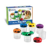 Learning Resources Primary Science Jumbo Bug Jars (Set of six)