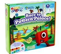 Learning Resources Numberblocks Race to Pattern Palace Board Game, A Colourful Problem Solving Adventure Game, Numberblocks Gifts, Maths Games for 3 Year Olds, Learn Counting and Colours