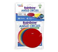 Learning Resources Rainbow Angle Circles Single Set, 91486