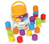 Learning Resources Rainbow Emotion Fidget Poppers Classroom Set of 24, Ages 3+, Express Your Feelings, Fidget Toys for Kids, Sensory Toys for Autism, Squishy Fidget Toys, SEL Toys