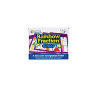 Learning Resources Rainbow Fraction Bingo