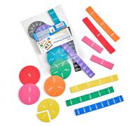 Learning Resources Rainbow Fraction Magnetic Starter Set, Ages 8+
