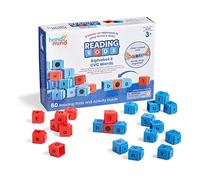 Learning Resources Reading Rods Alphabet and CVC Words, Learn to Read, Word Building Activities, Letter Blocks, Spelling Toys, Reading Tools for Kids, Science of Reading Manipulatives