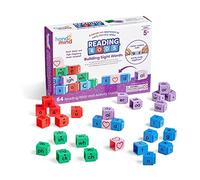 Learning Resources Reading Rods - Build Sight Words, CVC Words, Letter Blocks & More - Reading Tools for Kids