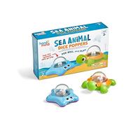 Learning Resources Sea Animals Dice Poppers, Maths Dice Popper, Game Replacement Dice Roller, Dice Games for Kids, Board Game Accessories, Family Game Night, Kids Travel Activity, Fun Classroom Games