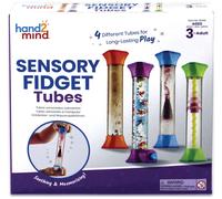 Learning Resources Sensory Fidget Tubes Pack of 4