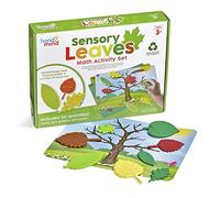 Learning Resources Sensory Leaves maths Activity Set, Pattern Play, Shape Puzzle, Pattern Blocks Cards, Maths Counters, Sorting Toy, Counting Toy, Preschool Activities, Ages 3+