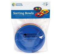 Learning Resources | Set of 6 Colourful Sorting Bowls For Maths Learning | New