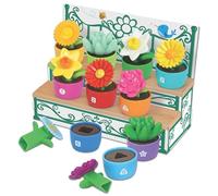 Learning Resources Shape & Colour Garden, Flower Toy for Toddlers, Sorting and Stacking Toys, Travel Toy, Sensory Toys, Ages 18mths +