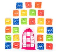 Learning Resources Sight Word Bean Bags, Ages 4+, Sight Words Games, Help with Phonics and Spelling, Tactile Bean Bags for Kids Throwing, Fidget Texture Sensory Beanbags