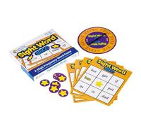 Learning Resources Sight Word Bingo, Classroom & Home Learning, Visual, Tactile And Auditory Learning, Phonics Games, Literacy Games, Ages 5+