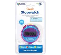 Learning Resources Simple 3 Button Stopwatch, Ages 5+, Kids Stopwatch for Scien