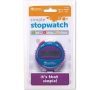 Learning Resources Simple Stopwatch Clock Time Keeping - Colours Vary