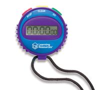 Learning Resources Simple Stopwatch (Set of 6) Supports Science Investigations, Maths Exercises, Elapsed Time Tracking, Ages 5+