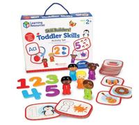 Learning Resources Skill Builders! First Skills Activity Set, Toddler Education Toys, Counting & Alphabet Toys for 2-3 Year Olds, 41 Pieces
