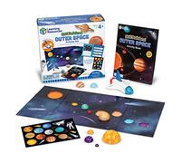 Learning Resources Skill Builders Outer Space Activity Set, 17 Pieces, Ages 4+, Preschool Learning Activities, Preschool Science, Preschool Activity Book, STEM Toys, Science Toys for Toddlers