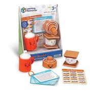 Learning Resources S'mores Break!TM Sensory Fidget Activity Set, Social Emotional Learning, Calming Toys, SEL Skills, Ages 3+,19 Pieces