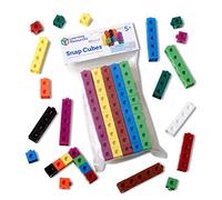 Learning Resources Snap Cubes - 100 Pieces, Homeschool and Classroom Supplies, Educational Counting Toy, Maths Games for Kids, Teacher Aids, Ages 5+