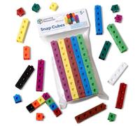 Learning Resources Snap Cubes Math Blocks 100 Pieces Ages 5 and Up LER7584